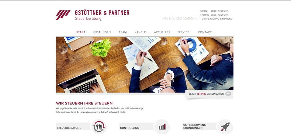 Website Gstöttner & Partner