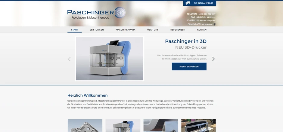 Website Paschinger