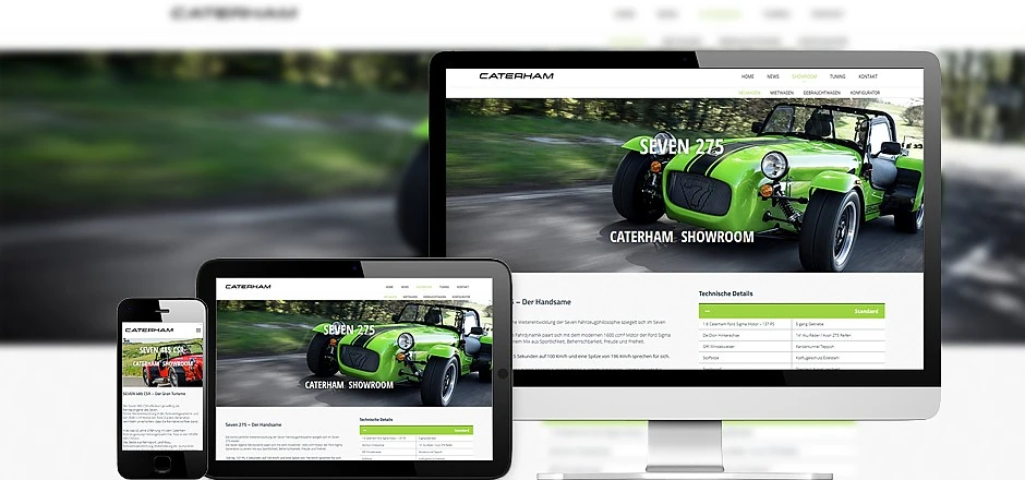 Caterham Austria Website