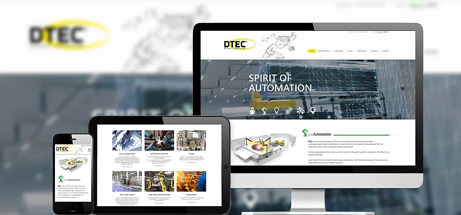 Website DTEC GmbH