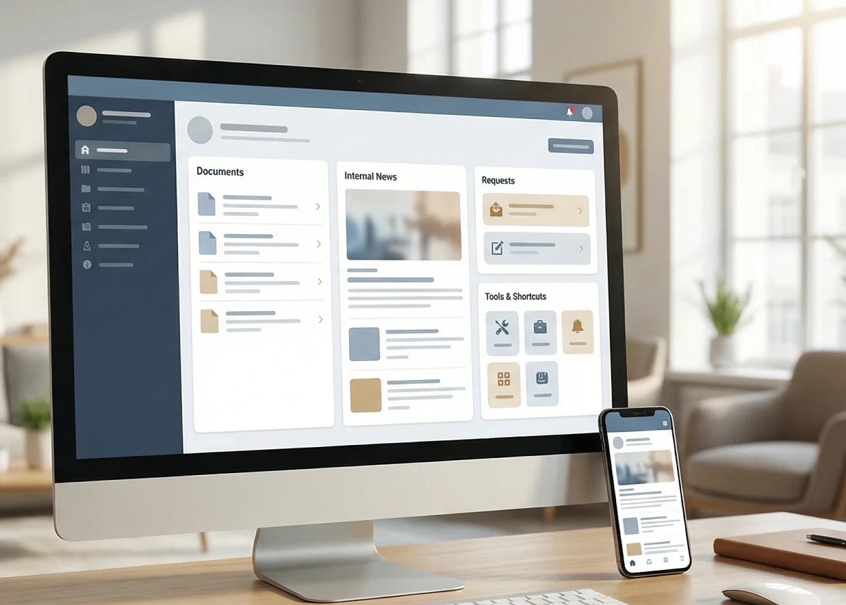 Mitarbeiterportal für mehr Übersicht